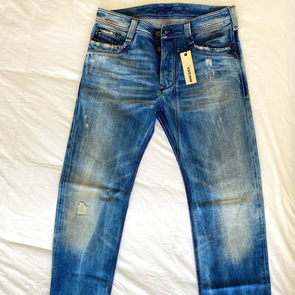 BRAND NEW WITH TAGS Diesel Timmen Blue Eyecons 2010/1 Vintage slim straight RARE